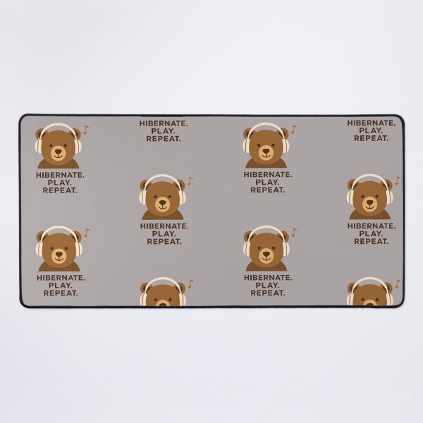 Item preview, Hibernate Play Repeat Music Bear designed and sold by Kolibra.