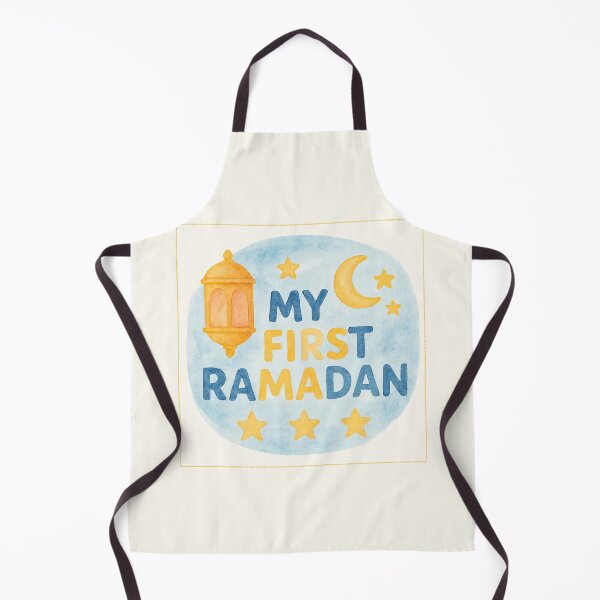 Item preview, My First Ramadan (V.15) – Pastel Islamic Lantern and Crescent Moon Design designed and sold by D-Islamic.