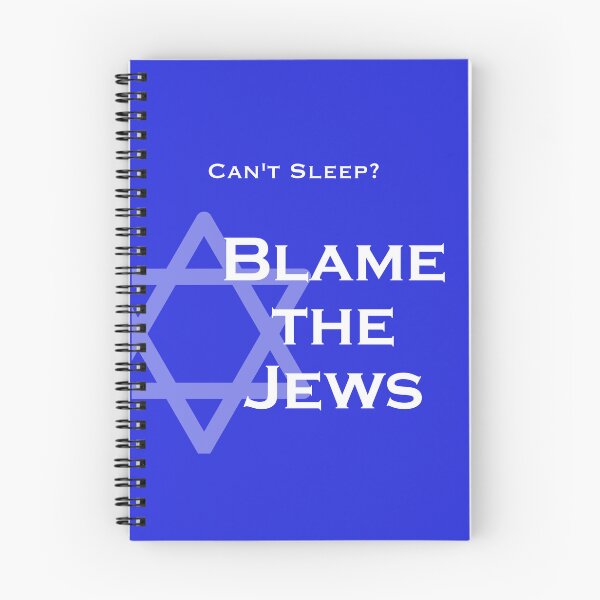 Item preview, Can't sleep? — Blame The Jews designed and sold by CD-Press.