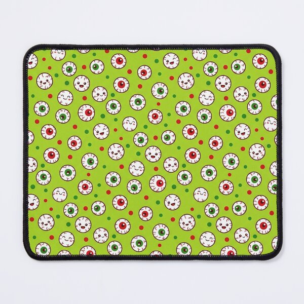 Item preview, Eyeball Toss - Cute Kawaii Seamless Halloween Pattern designed and sold by inkaylindesign.