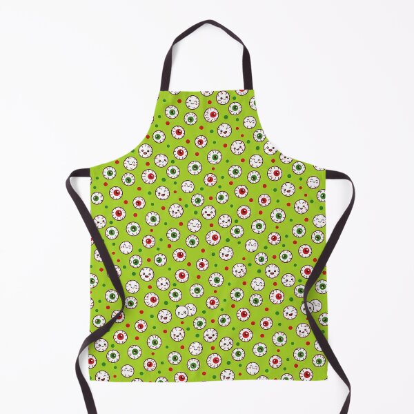Item preview, Eyeball Toss - Cute Kawaii Seamless Halloween Pattern designed and sold by inkaylindesign.