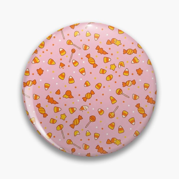 Item preview, Candy Corn Confetti - Flat Illustration Seamless Halloween Pattern designed and sold by inkaylindesign.