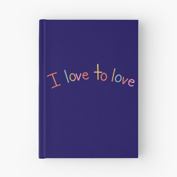 Item preview, I Love to Love – Colorful Love Typography Aesthetic designed and sold by Rush2Buy.