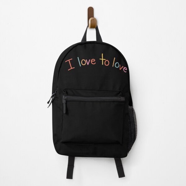 Item preview, I Love to Love – Colorful Love Typography Aesthetic designed and sold by Rush2Buy.