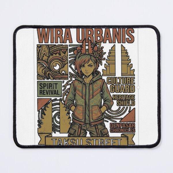 Item preview, Taksu Street Wira Urban – Balinese Culture Guardian designed and sold by cannsuh.
