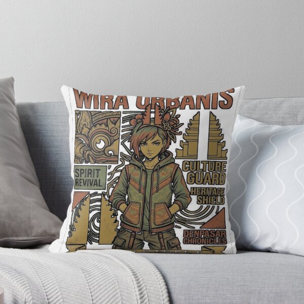 Item preview, Taksu Street Wira Urban – Balinese Culture Guardian designed and sold by cannsuh.