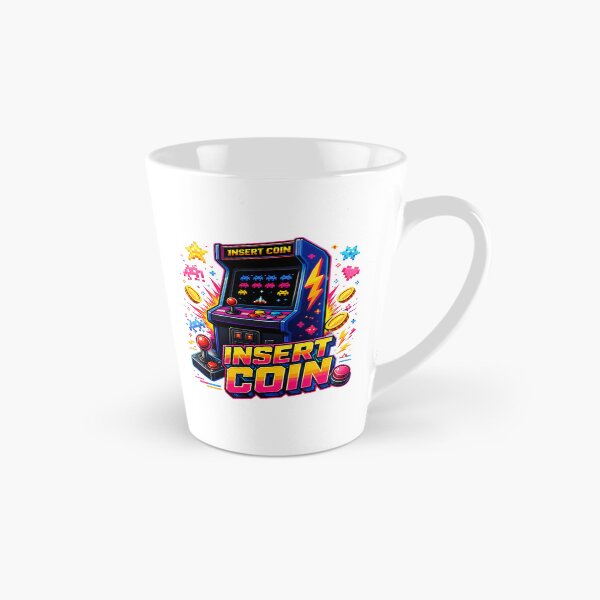 Item preview, Insert Coin Retro Arcade Gamer Vintage Video Game Design. designed and sold by The-T-In-Retro.