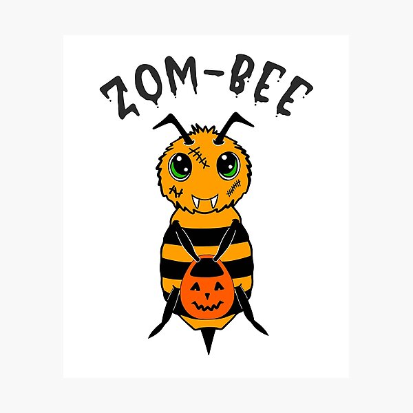 Item preview, Zombee Trick Or Treat designed and sold by Sartoris Art.