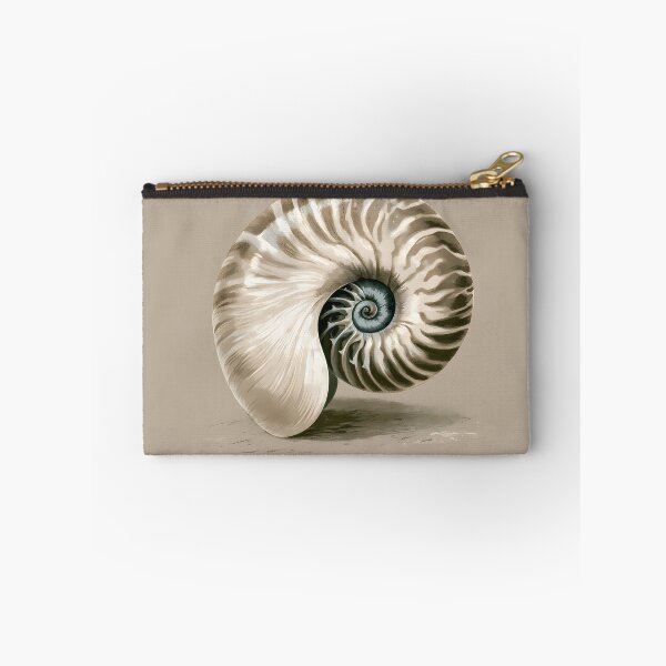Item preview, Vintage Nautilus Shell – Naturalist Ocean Illustration designed and sold by FrostyFrisby.