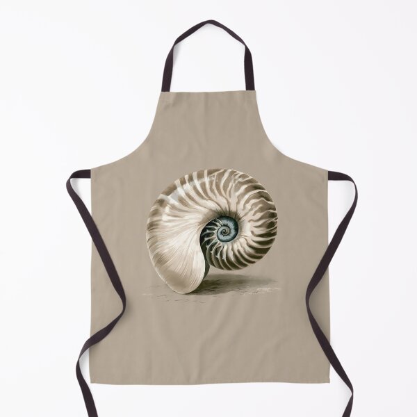 Item preview, Vintage Nautilus Shell – Naturalist Ocean Illustration designed and sold by FrostyFrisby.