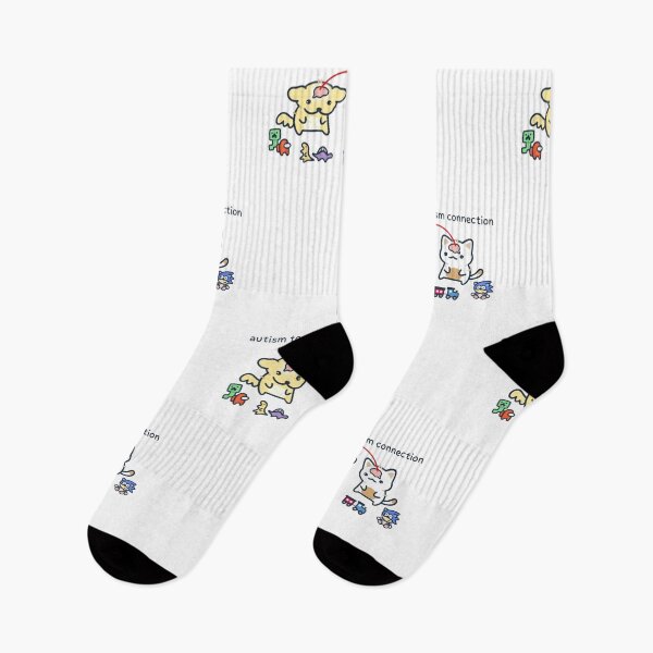 Item preview, Autism to Autism Connection Dog and Cat Neurodivergent Humor Artwork designed and sold by GeekMix.