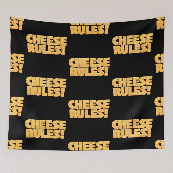 Item preview, Cheese Rules designed and sold by stevegraphix.