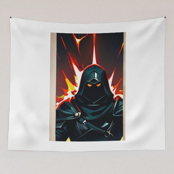 Item preview, Fantasy - Masked Heroic Character, Dynamic Video Game Illustration designed and sold by AnimeShin.