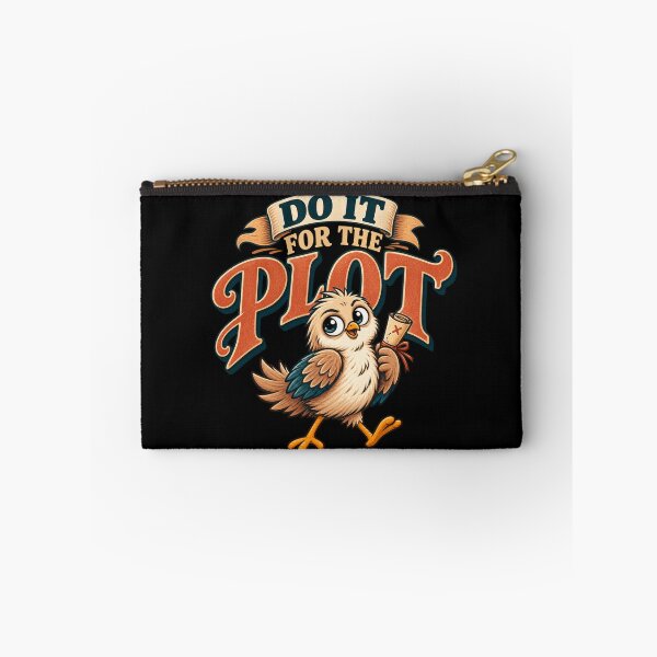 Item preview, Do It for the Plot Funny Bird Impulsive Humor Design designed and sold by PunchDrop.