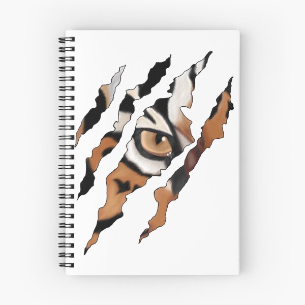 Item preview, Tiger Eye Claw Marks Scratch Ripped Graphic Illustration designed and sold by Koussgh.