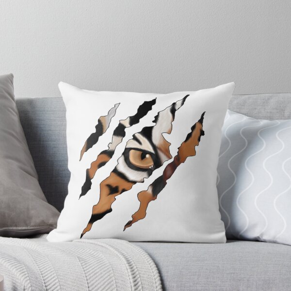 Item preview, Tiger Eye Claw Marks Scratch Ripped Graphic Illustration designed and sold by Koussgh.