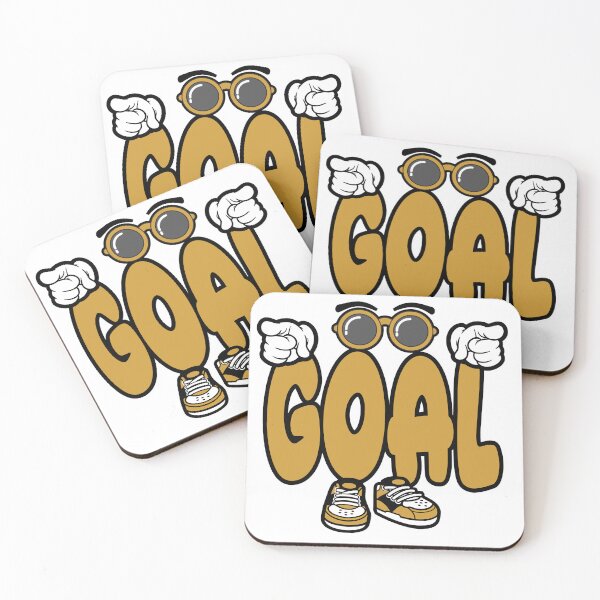 Item preview, Goal - SPORTS Cartoon Character Bold Retro designed and sold by NFTWords.