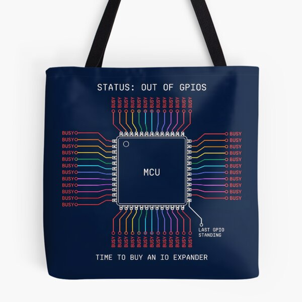 Item preview, Out Of GPIOs Funny Embedded Systems Electronics Engineer designed and sold by ThirdShiftLab.