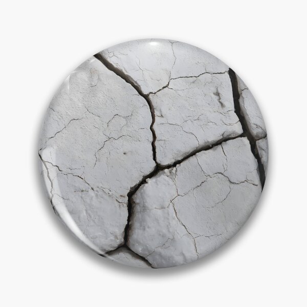 Item preview, White Cracked Earth Texture – Minimalist Natural Stone Pattern designed and sold by FrostyFrisby.