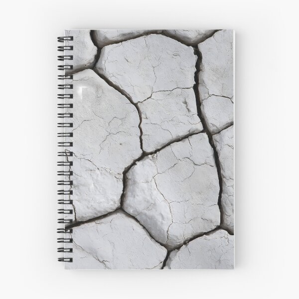 Item preview, White Cracked Earth Texture – Minimalist Natural Stone Pattern designed and sold by FrostyFrisby.