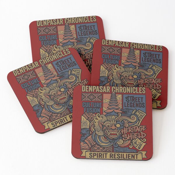 Item preview, Denpasar Heritage Shield – Balinese Guardian Spirit Resilient designed and sold by cannsuh.