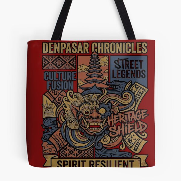 Item preview, Denpasar Heritage Shield – Balinese Guardian Spirit Resilient designed and sold by cannsuh.
