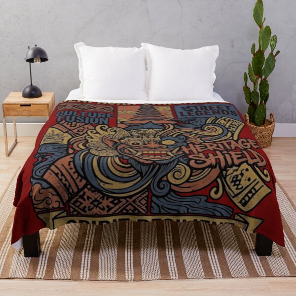 Item preview, Denpasar Heritage Shield – Balinese Guardian Spirit Resilient designed and sold by cannsuh.