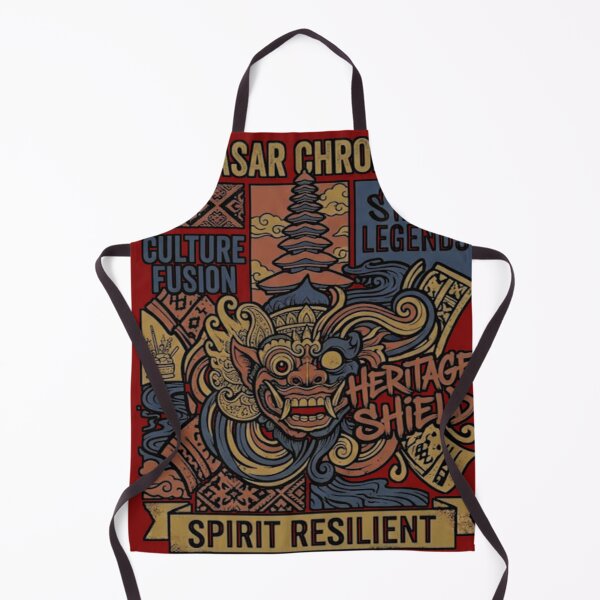 Item preview, Denpasar Heritage Shield – Balinese Guardian Spirit Resilient designed and sold by cannsuh.