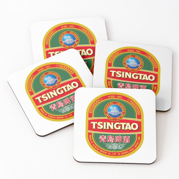 Item preview, Tsingtao Brewery Since 1903 Chinese Beer Label Vintage Design designed and sold by kuasmasker.