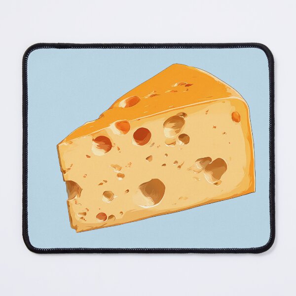 Item preview, Golden Swiss Cheese Wedge designed and sold by sakurashorty.