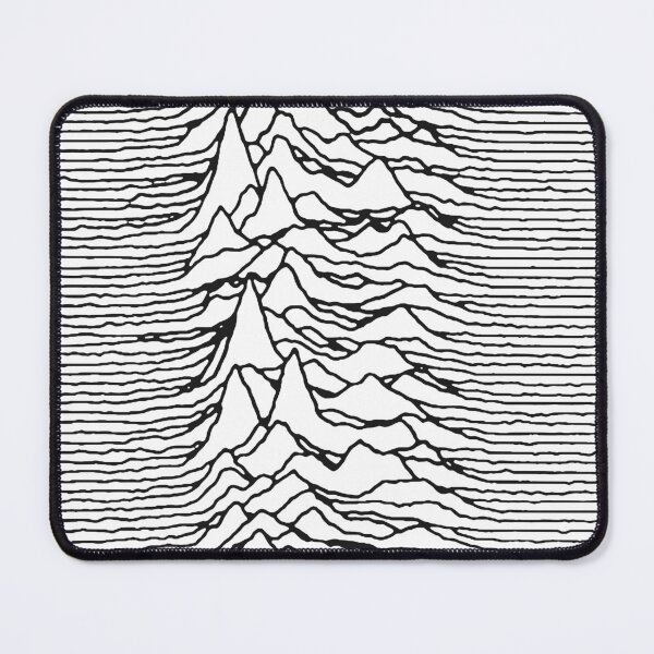 Item preview, Joy Division - Unknown Pleasures (BLACK) designed and sold by That-Indie-Guy.