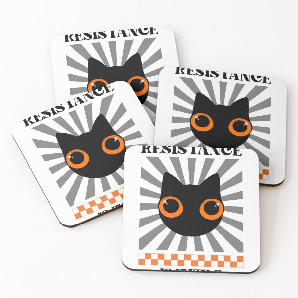 Item preview, Resistance Is Futile Black Cat Funny Cat Lovers designed and sold by HYPNK.