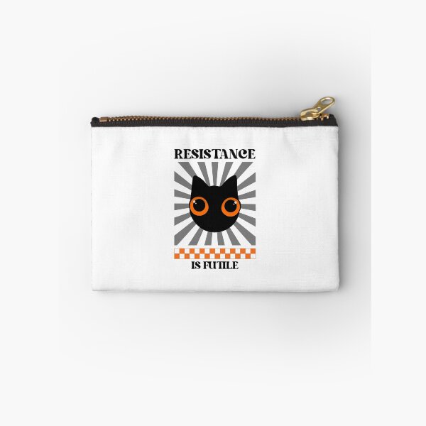 Item preview, Resistance Is Futile Black Cat Funny Cat Lovers designed and sold by HYPNK.