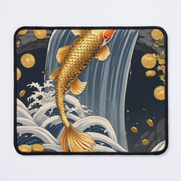 Item preview, Golden Koi Fish - Fortune Art designed and sold by CrippiCrippi.