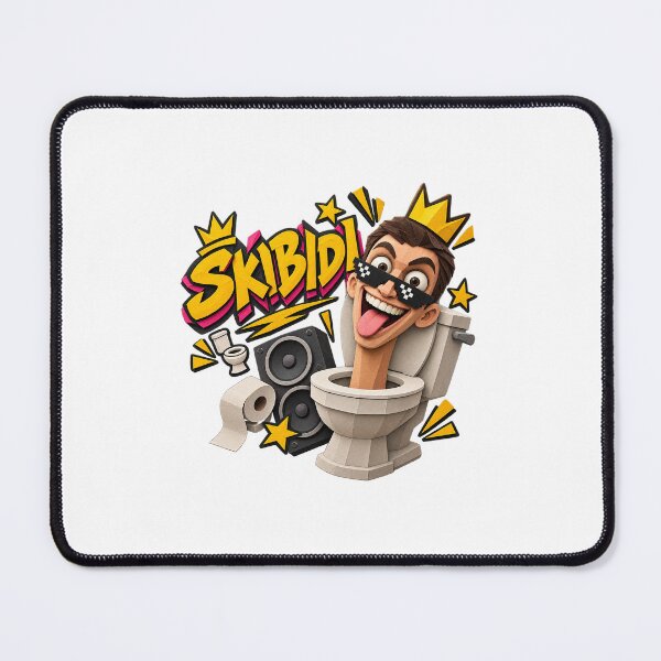 Item preview, Skibidi Toilet Meme King Paper Cutout Art designed and sold by Markloom.co.