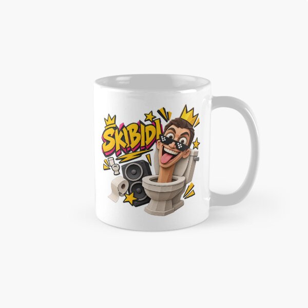 Item preview, Skibidi Toilet Meme King Paper Cutout Art designed and sold by Promoffy.