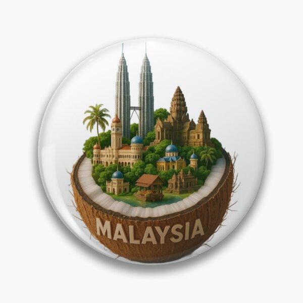 Item preview, Malaysia Coconut Landmark designed and sold by 4U---Store.