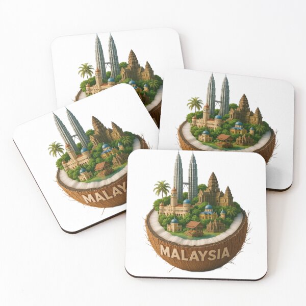 Item preview, Malaysia Coconut Landmark designed and sold by 4U---Store.