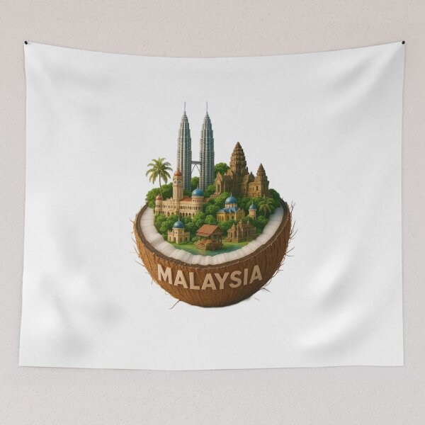 Item preview, Malaysia Coconut Landmark designed and sold by 4U---Store.