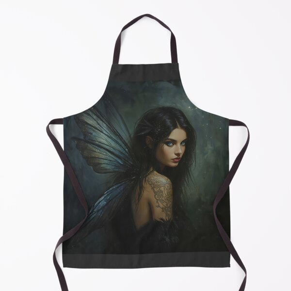 Item preview, Dark Fairy with Blue Wings designed and sold by ArcaneVisionArt.
