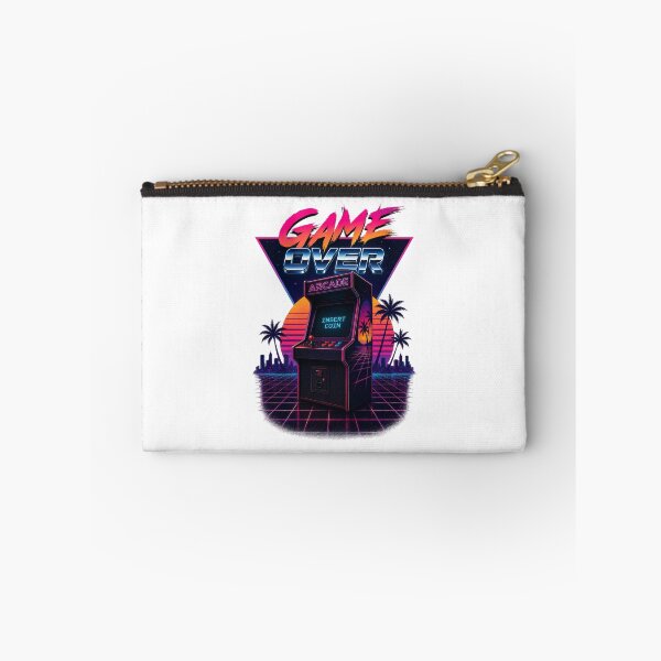 Item preview, Game Over Retro Arcade Insert Coin Synthwave Gamer Design. designed and sold by The-T-In-Retro.