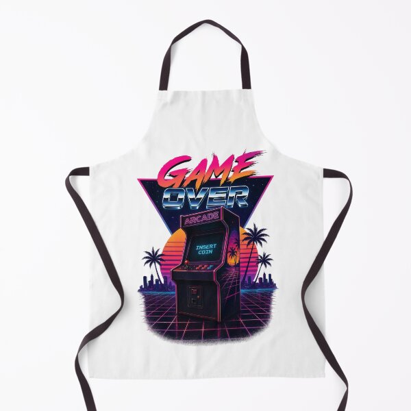 Item preview, Game Over Retro Arcade Insert Coin Synthwave Gamer Design. designed and sold by The-T-In-Retro.