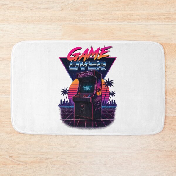 Item preview, Game Over Retro Arcade Insert Coin Synthwave Gamer Design. designed and sold by The-T-In-Retro.