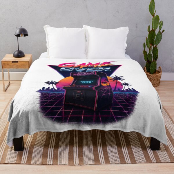 Item preview, Game Over Retro Arcade Insert Coin Synthwave Gamer Design. designed and sold by The-T-In-Retro.
