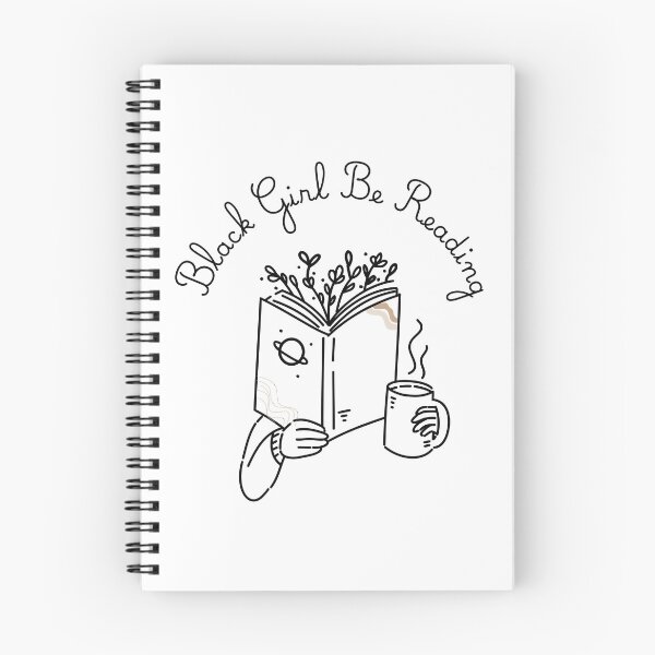 Item preview, Aesthetic Books Doodle Black Girls Be Reading designed and sold by AestHenni17.