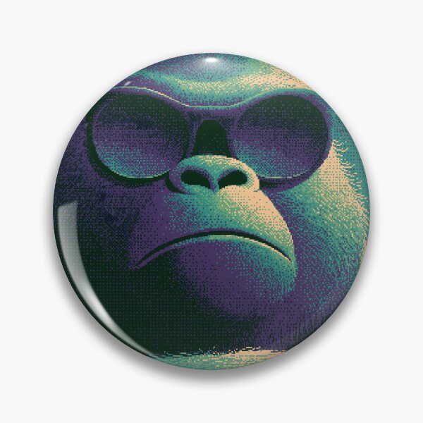 Item preview,  Retro Pixel Gorilla in Sunglasses designed and sold by ClubVacay.