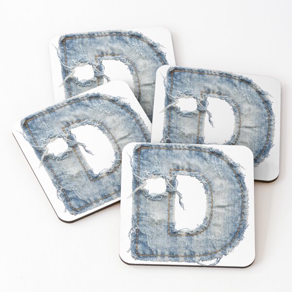 Artikelvorschau, DENIM LETTER B entworfen und verkauft von ART-TYPE.