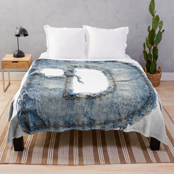 Artikelvorschau, DENIM LETTER B entworfen und verkauft von ART-TYPE.