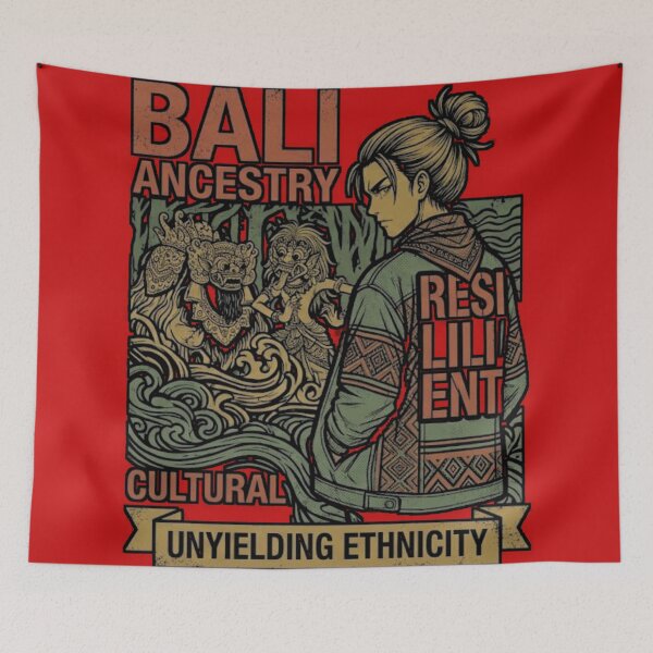 Item preview, Bali Ancestry Unyielding Ethnicity – Cultural Spirit Heritage designed and sold by cannsuh.
