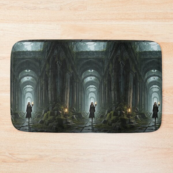 Item preview, Fantasy - Solitary Adventurer, Dreamlike Journey in Ancient Vestiges designed and sold by AnimeShin.